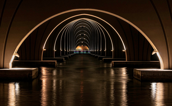 Under The Pinnalla Bayway Bridge